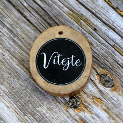 Kolečko "Vítejte"
