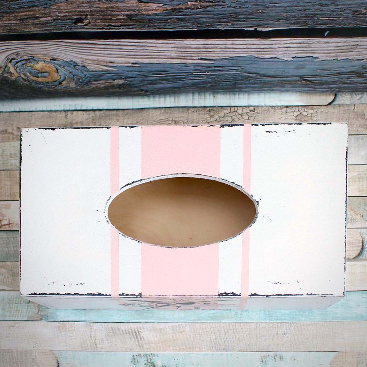 decorations-0014-3 PetiteProvence.cz, Handkerchief box Pink Bird, decorations-0014